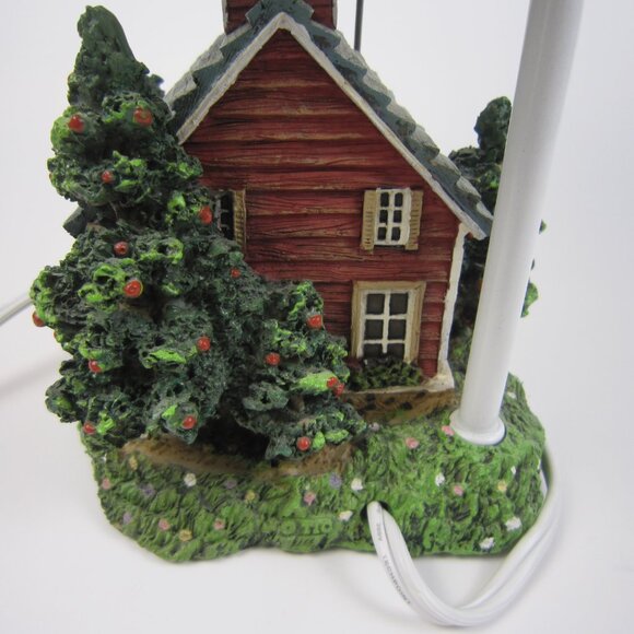 Susan Winget Red Schoolhouse Desktop Lamp - Used - Tested - Works - Picture 7 of 14